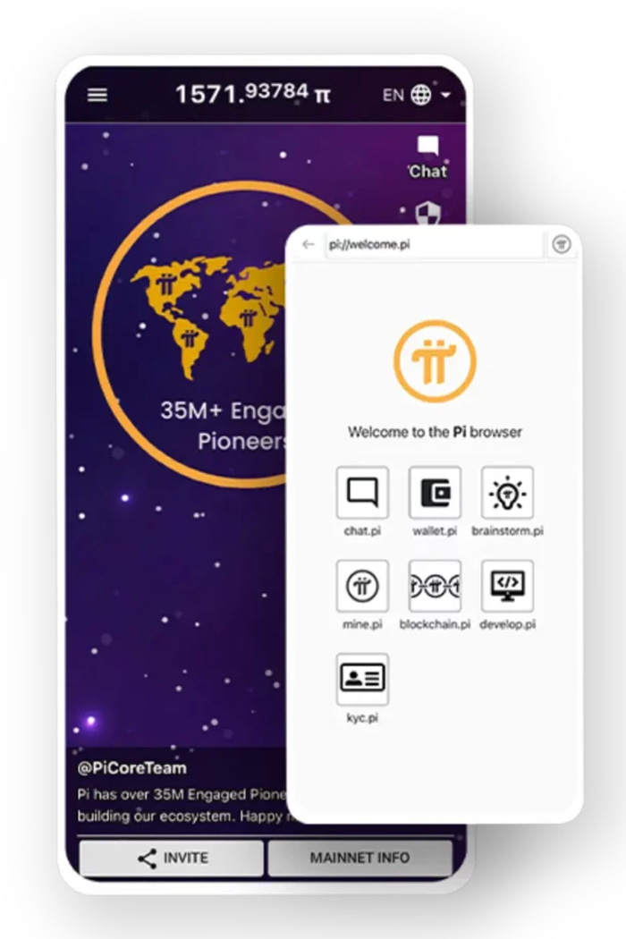 Pi Network mining app
